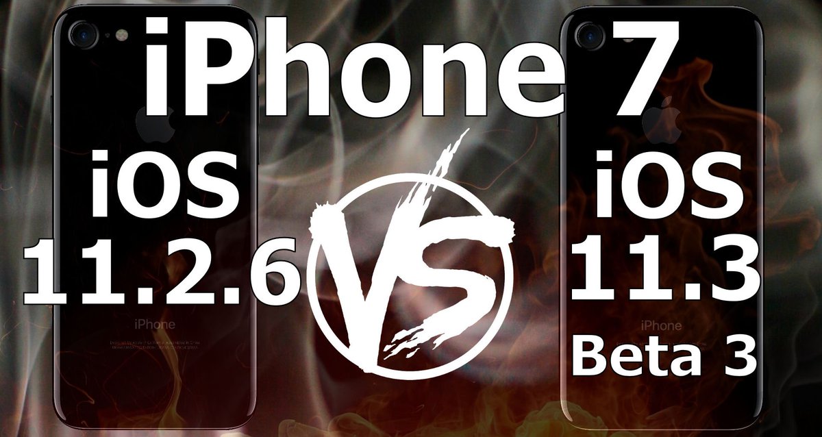 iAppleBytes's tweet image. iPhone 7 : iOS 11.3 Beta 3 vs iOS 11.2.6 Speed Test Build 15E5189f
youtu.be/xYUJalkX57o
#iOS113Beta3 #iOS1126 #AppleNews