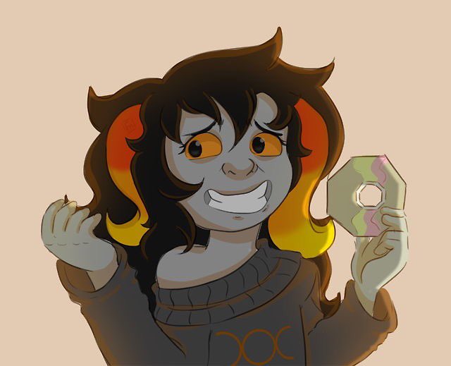 > #HomestuckRP 
> Music puns!!
> a bit of a narcissist 
> will risk everything for her music career
> probably needs rest
> blocked: reason, not praising