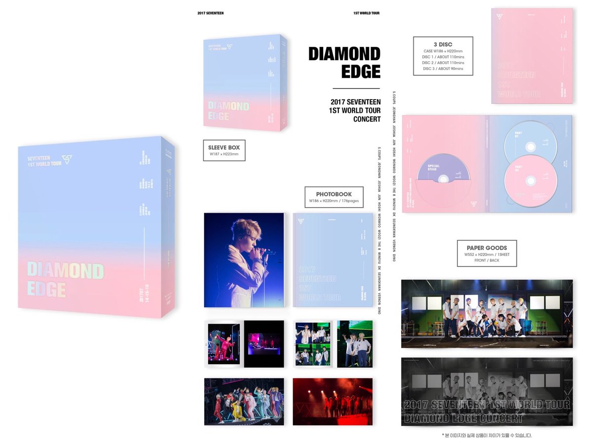 ❤️ #SEVENTEEN - 2017 SEVENTEEN 1ST WORLD TOUR DIAMOND EDGE IN SEOUL CONCERT DVD 
ราคา 1,500 บาท
ค่าส่ง RG100 EMS120
ปิดรับ 2 เมษา
🌟รายละเอียด
 • DVD 3 แผ่น
 • Photobook 176 หน้า
 • Paper Goods 1 อัน

#ตลาดนัดสวนแครอท <a href="/Suan_Carrot/">ตลาดนัดสวนแครอท</a> <a href="/RT_ALL_KPOP/">เมนชั่นเท่านั้น🔥</a> <a href="/SeventeenMarket/">SVTMARKET(RT)💎</a> <a href="/SEVENTEEN_RT/">SEVENTEEN_RT</a>