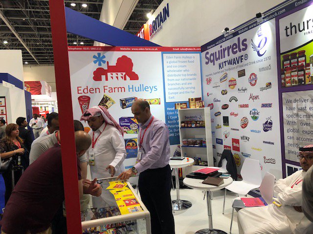 SquirrelsUk's tweet photo. Its another busy day at #Gulfood. We have thoroughly enjoyed the event so far. Make sure to visit us on stand S-N58 to discover new business opportunities. #ThursdayThoughts
#SquirrelsUK #EdenFarm #ThurstonsFineFoods https://t.co/T8Az5m6mTs