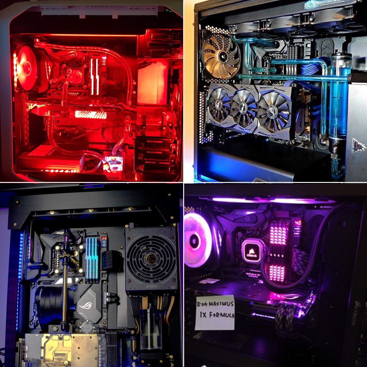 ASUSROGES's tweet photo. Echa un vistazo a estos sorprendentes equipos del evento Tu Fórmula Ganadora. ¿Te sientes inspirado? ¡Entonces únete! #ROGWinningFormula
➡️ https://t.co/sAx6DL6wIe https://t.co/qtBHamG2aL