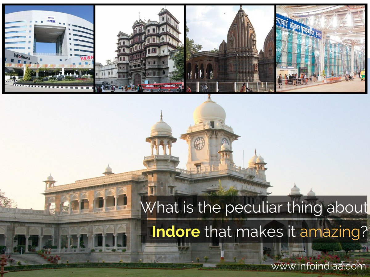 infoindiaa's tweet photo. What is the peculiar thing about #Indore that makes it #amazing... https://t.co/NKzXSa5tjM 

Trend - #ParikshaPeCharcha #CelebrateAnything #Kesari #BharathAneNenu #Khalistani https://t.co/zW5Lmov1OV