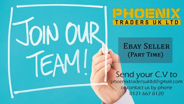 PhoenixTraders_'s tweet image. Looking For A New Job Opportunity ??

We are looking for Ebay Seller (Part Time) 
More Information please contact us .

phoenixtradersukltd@gmail.com / 0121 667 8120
#PhoenixTradersUKLtd #Birmingham #Digbeth #Ebay #EbaySeller #Job #JobOpportunity #Career #Motorcycles #Motorbikes