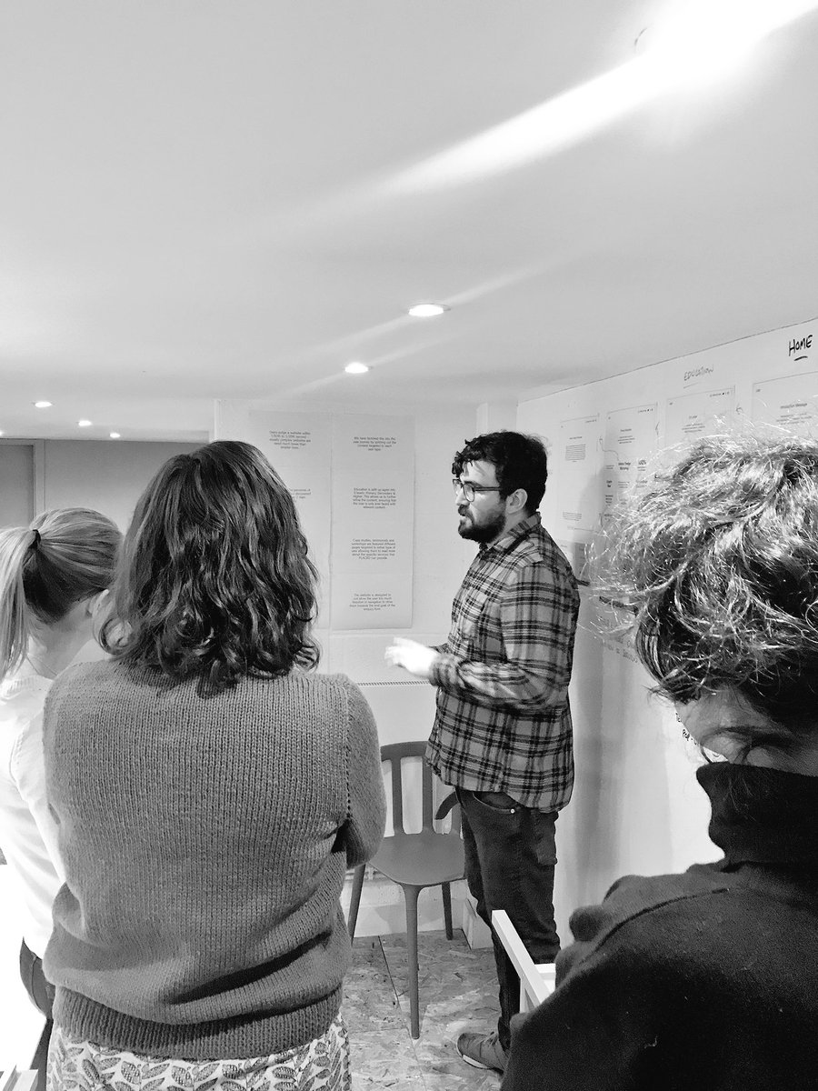 Stephen West <a href="/therealwesty/">Stephen West</a> Head of Digital at SB taking the lovely folk <a href="/PlacedEd/">PLACED</a> through a digital sprint. If you don’t know them give them a follow, they’re doing some really great things. #sprint #digital