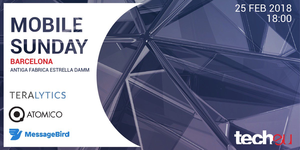 mtrends's tweet photo. So who’s joining @MobileSunday in Barcelona on 25/2? THE networking event before #MWC18 &amp; #4YFN Get your tickets at https://t.co/5eM9DP4YcR https://t.co/RGD7ZUYect