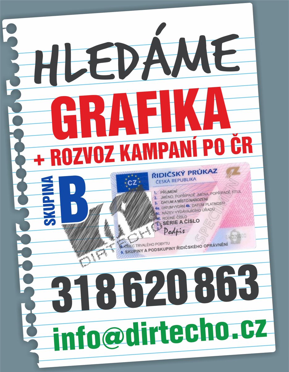 VaclavChmelar's tweet image. Práce v reklamě: dirtecho.cz/grafik #jobs #inzerce #volnamista #zamestnani #chcipraci