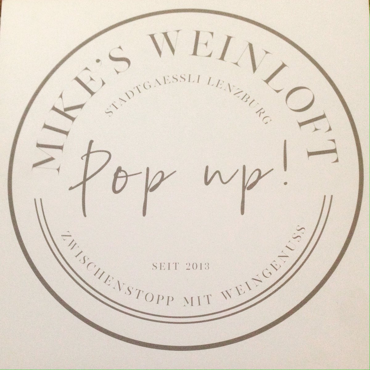 MKbuehl's tweet photo. Zwischenstopp mit Weingenuss, ab April im Mike's Weinloft Pop up am Stadtgässli. https://t.co/2HWnOguEIZ