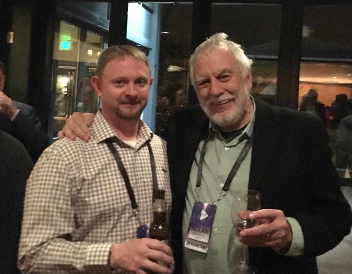embedcard's tweet photo. We were at a loss for words to meet the absolute legend Nolan Bushnell, founder of @atari at #F2FEC. So we challenged him to a game of #Pong
#Embed #Embedcard #f2fecSOUL #smartTouch #TOOLKIT #debitcardreaders #debitcardsystem #FEC #FamilyEntertainmentCenter https://t.co/ZHlvNaOi8F