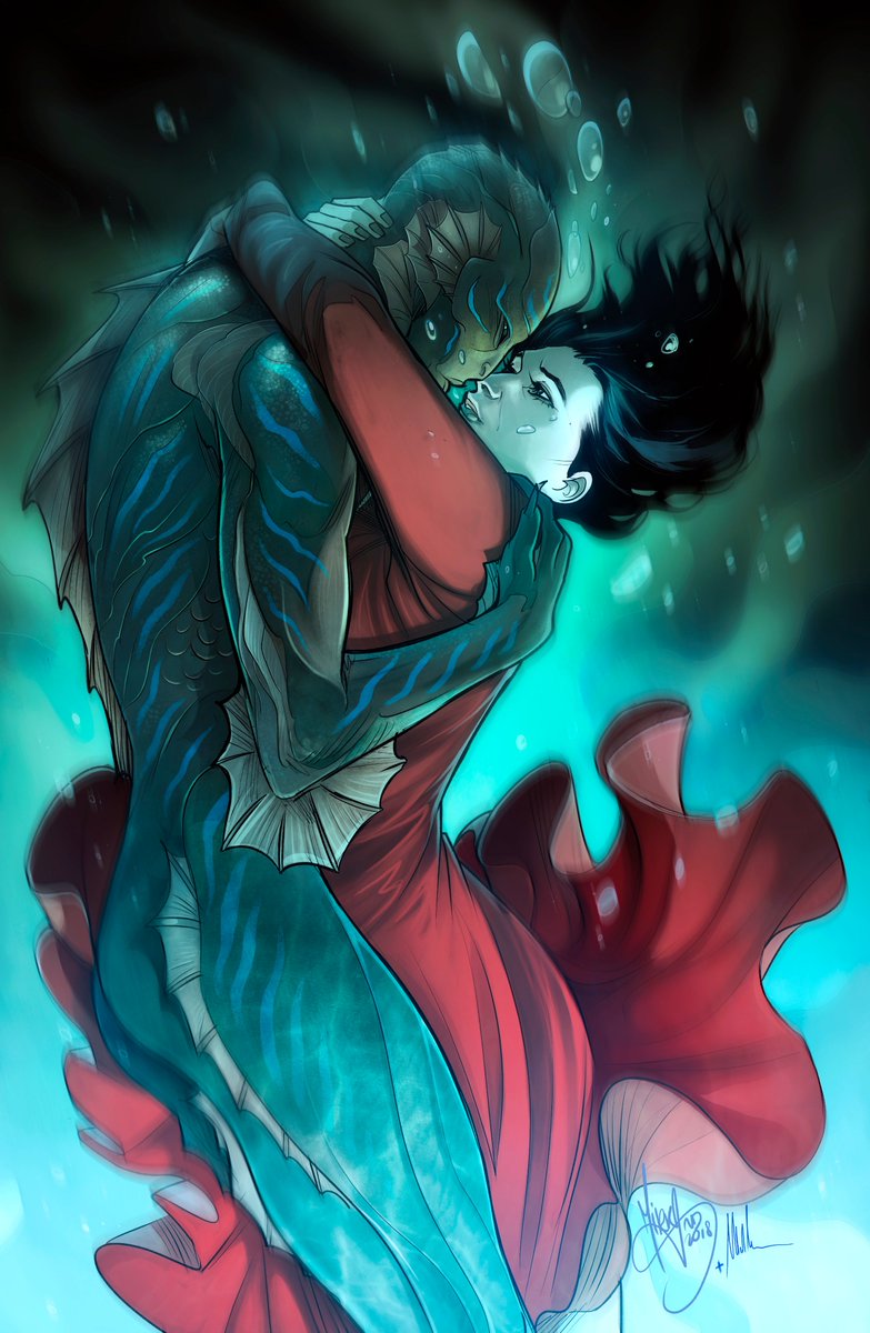 DarksiderCinema's tweet photo. Quattro magnifiche illustrazioni per promuovere in Italia #TheShapeOfWater - #LaFormaDellAcqua, il film di @RealGDT #GuillermoDelToro attualmente nei cinema con @20thFoxItalia.
Le illustrazioni sono di: @DiegoCusano_ , #Bernulia, #Labadessa, @Mirkand https://t.co/5TZyRfHIUK