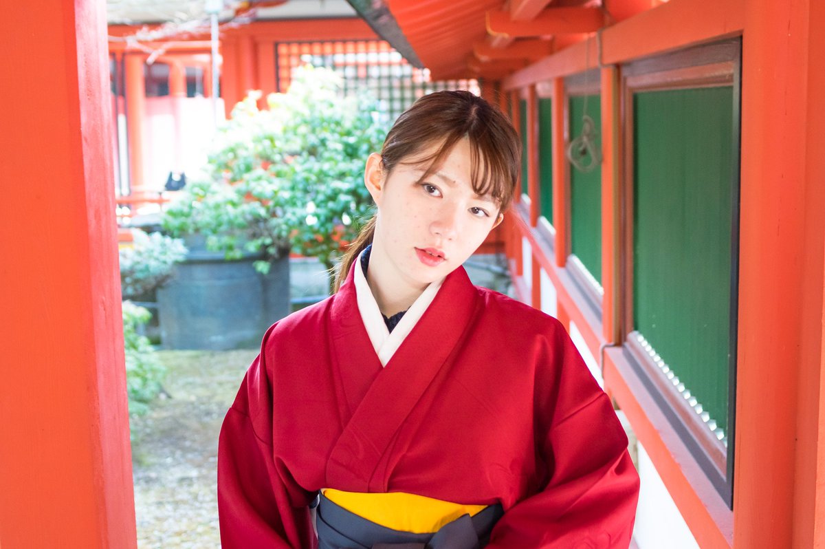 ルラ ちはやふる モデル りおな ちはやふる 近江神宮 袴 袴ポートレート かるた 百人一首 画像の転載 二次使用は禁止です