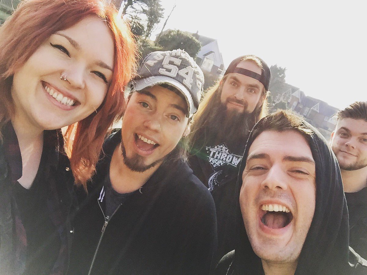 StoneBroken_'s tweet photo. Breakfast smashed ✔️
Next stop The Haunt! 🤘
#AintAlwaysEasyTour #Day1 #SeeYouAllLater #Brighton https://t.co/3exYhRJ5L1