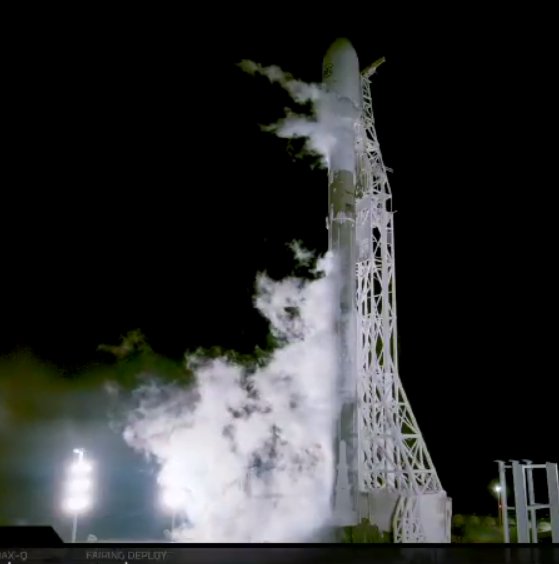 PaulDalyROI's tweet image. The #Falcon9 booster is &quot;dirty&quot; because this booster has already been flown, on the #FORMOSAT5 launch last year