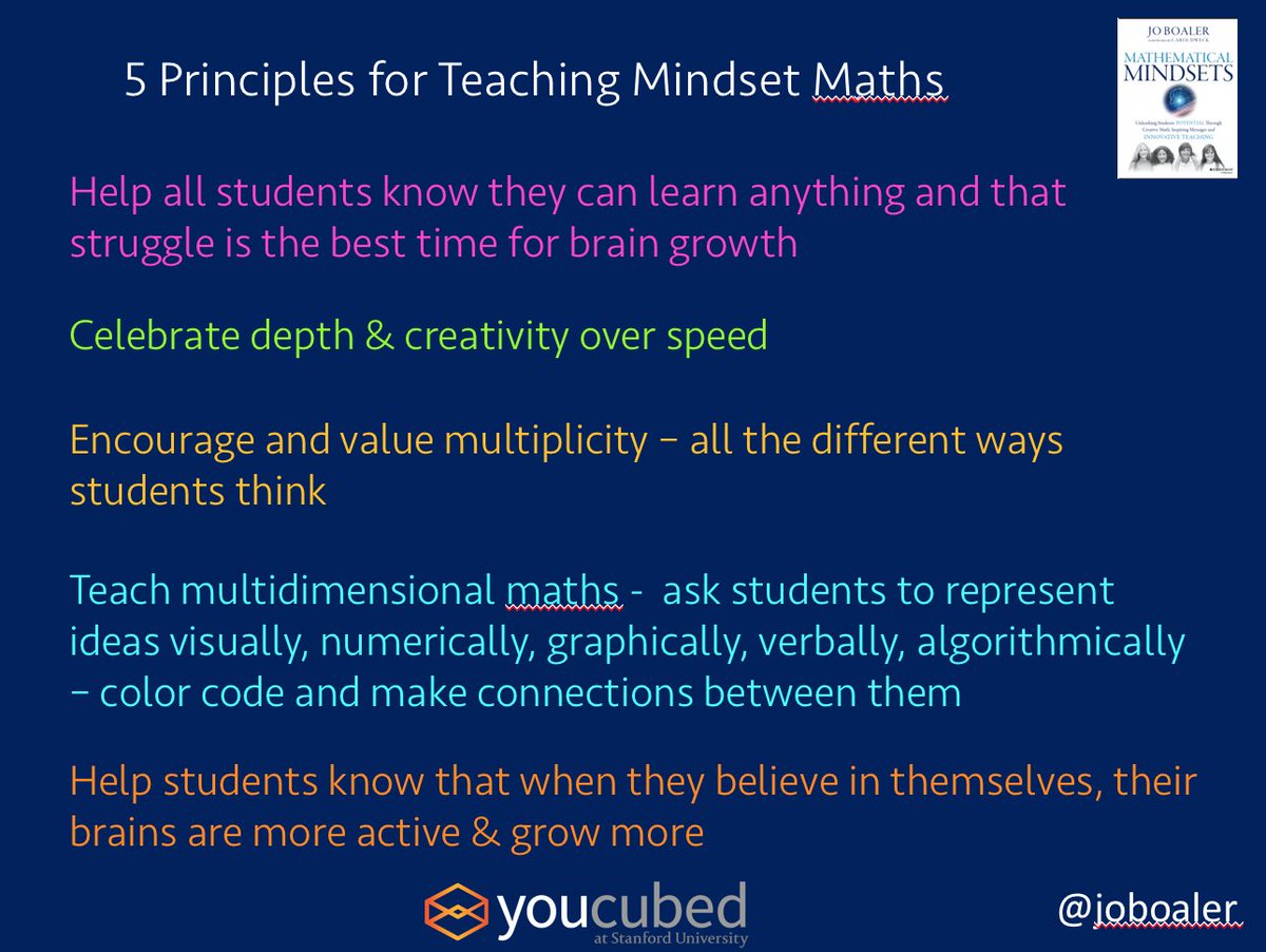 I am stuck at home with flu so I thought I would muse about the most important principles of teaching maths. Let me know what you think? Any that you would add?