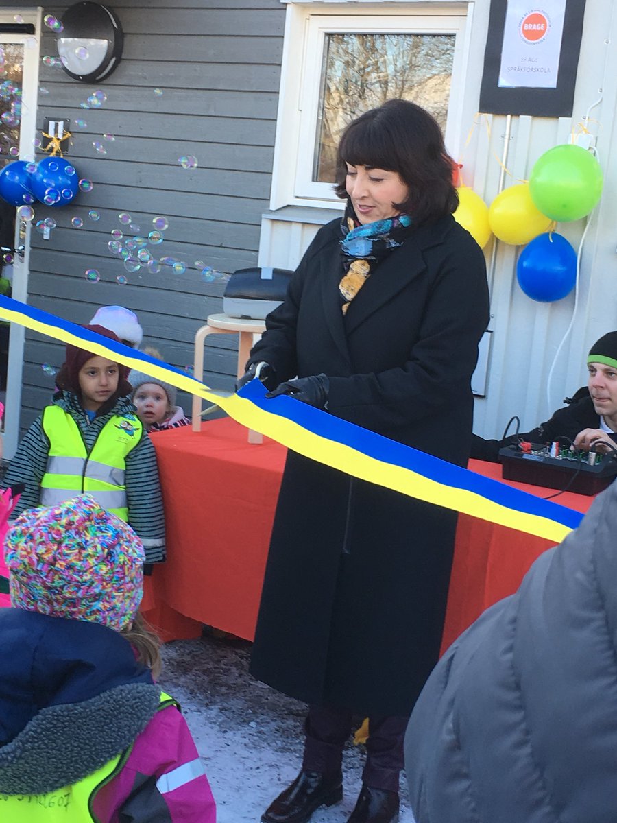 Nu är Ebbas förskola och Brages språkförskola invigd. Nya härliga lokaler #solskol #ebbasförskola #bragesspråkförskola#