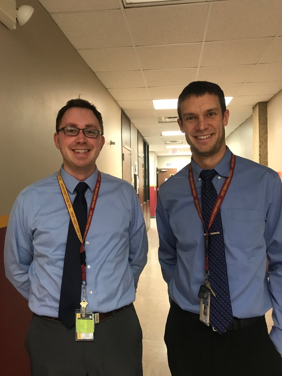 vanhauenr's tweet image. #twinning with Mr. Sitek today as part of the #SMAfundraiser we got close at least. #BasicLevel #CMSEpride