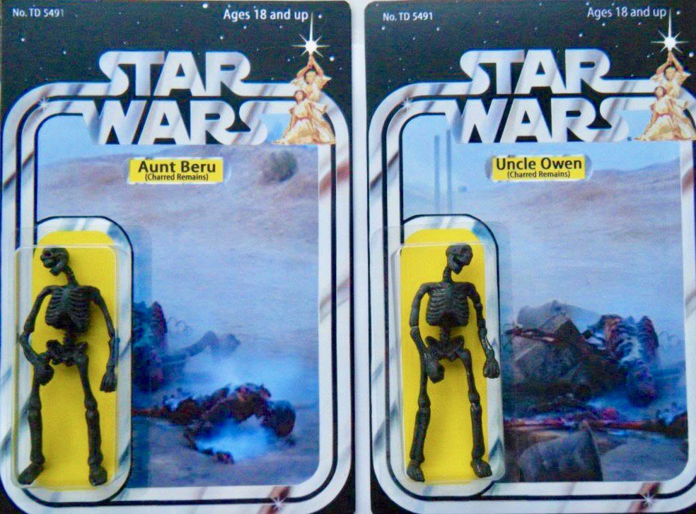 MarshallJulius's tweet image. Remembering Owen and Beru on #NationalToastDay.