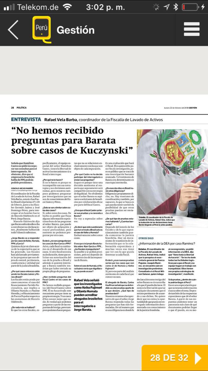 manupulgarvidal's tweet image. Coordinador de la Fiscalía reconoce que interrogatorio a Barata no incluirá preguntas sobre @ppkamigo o @AlanGarciaPeru  y a su vez  Romero Caro analiza que DU 003 no se modificará para influir en interrogatorio. ¿Qué tan bajo caeremos sin reaccionar y exigir una justicia eficaz?