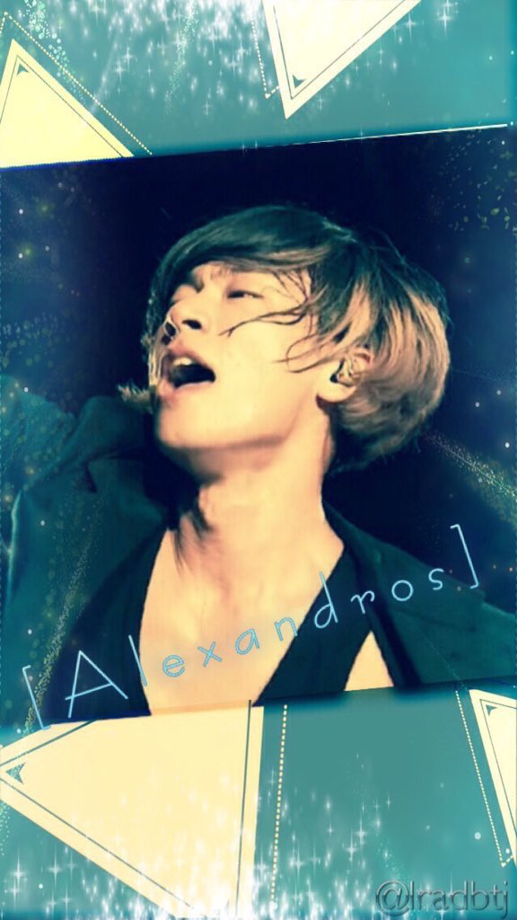 ローガン Twitterissa 7 アレキサンドロス Alexandros 川上洋平 ロック画面 壁紙 ローガン加工