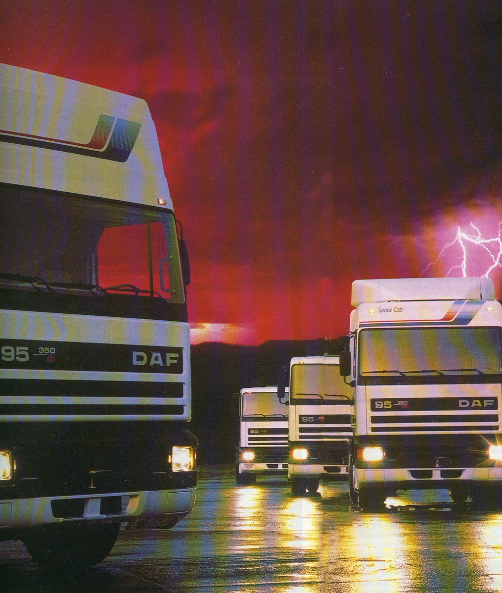 DKVmobility's tweet photo. @DKV_Benelux exists 30 years, but we are not the only one to celebrate our anniversary, also @DAFTrucksNV celebrates their 90th anniversairy! A great achievement, congratulations! In the year that we started off DAF's 95 was elected Truck of the Year. Isn't she a beauty?! https://t.co/Srts2P6umA