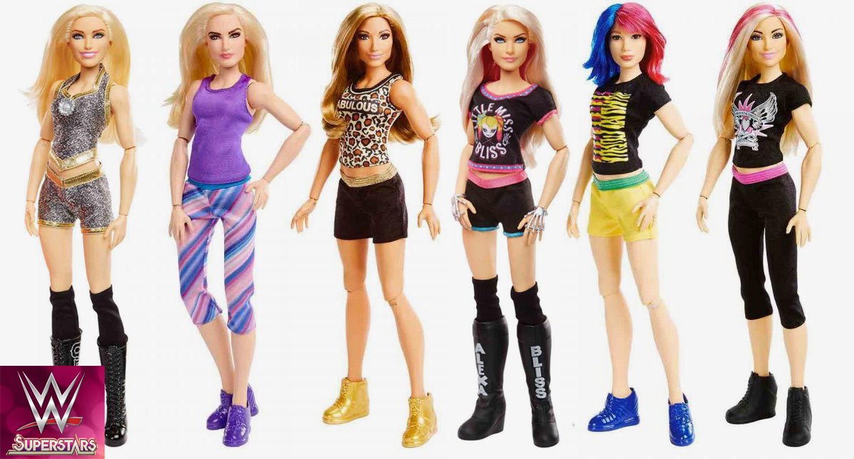 mattel wwe fashion dolls