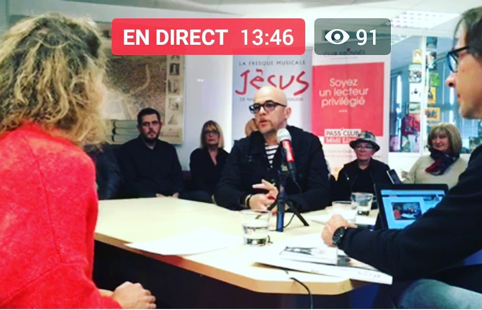 1OOpour1OOFans's tweet image. Suivez en direct @ObispoPascal et @OliBlackstone en live sur la page facebook du journal @Midilibre 
m.facebook.com/story.php?stor…