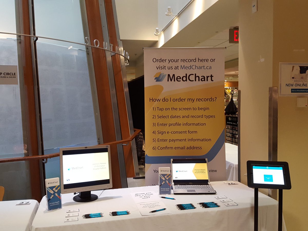 realMedChart's tweet photo. Come visit #MedChart today in the Southlake Hospital east lobby at #InQuIRe2018. Showcasing our work over the past year with hospitals! @Southlake_News https://t.co/ztNAJLjzhO