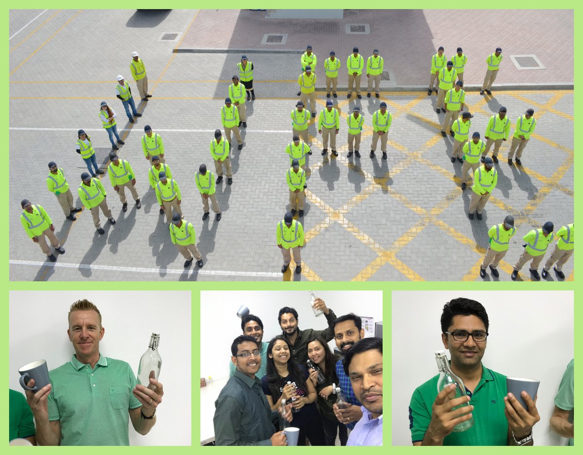 No more plastics cups and plastic water bottles!!!
Let’s go green!!! <a href="/WFECampaign/">WasteFreeEnvironment</a> <a href="/GulfPetChem/">GPCA جيبكا</a>

#WasteFreeEnvironment  #WFECAMPAIGN #WFE2018 #GPCA #Environment #PlanetEarth #ClimateChangeIsReal #RSATALKE