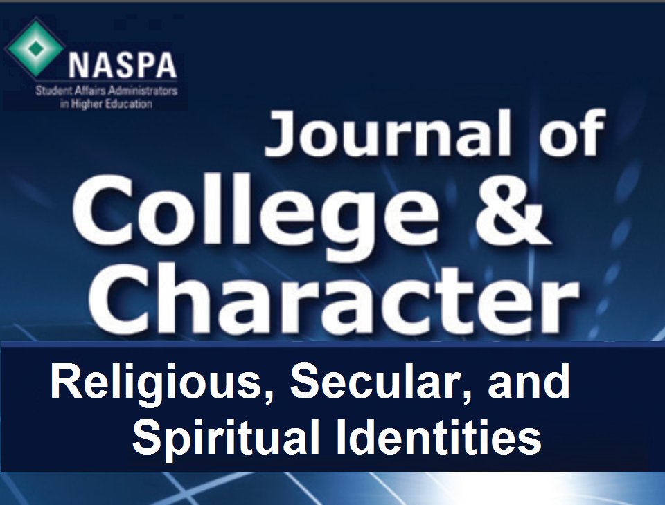 tandfeducation's tweet image. Enjoy this special issue of @NASPAtweets’ journal @JCCtweets, exploring the theme of #NASPA17 “#Religious, #Secular, and #Spiritual Identities Convergence” bit.ly/JCC_SI
