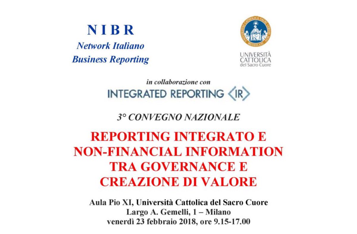 theiirc's tweet photo. Il CEO @richardhowitt ascolterà gli incredibili progessi in Italia al 3 Convegno Nazionale su #reportingintegrato domani a Milano. https://t.co/l8wASoLygO
Grazie @Laura Girella @Assonime @BorsaItalianaIT @GENERALI @UniCredit_IT @UnipolGroup_PR @FIGC @CironeSara @nedcommunity https://t.co/U1lGtnDALF