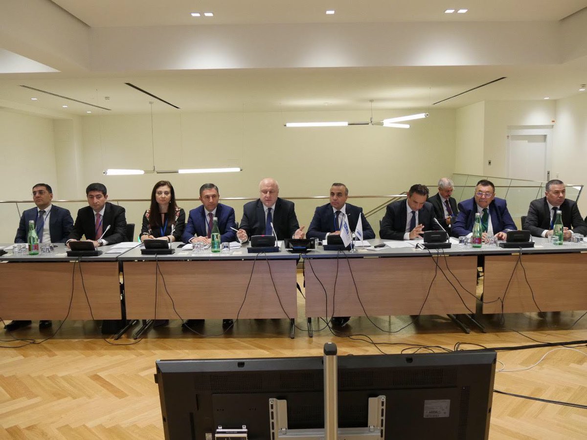srg_oscepa's tweet image. The meeting of the @srg_oscepa has taken place successfully in Vienna! Several important topics, such as the admission of the new members to the Group, a number of organizational questions and Baku International Conference of #SRG were discussed during the meeting