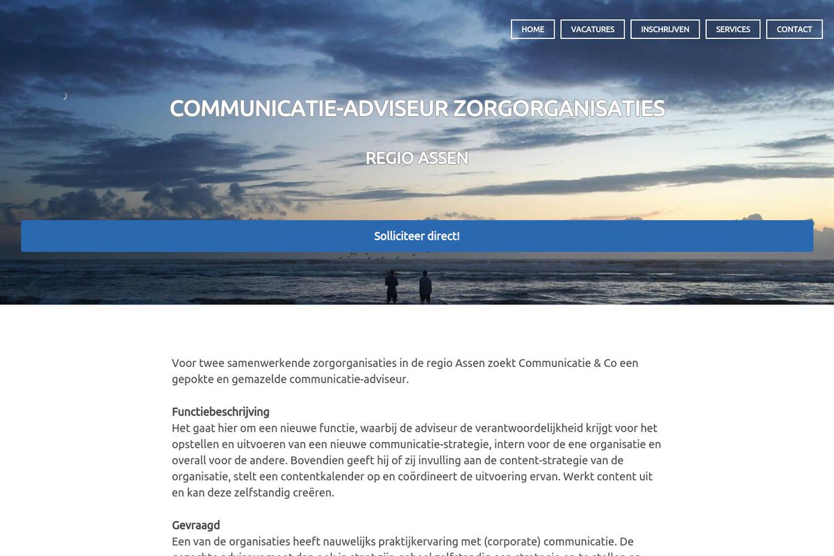 DutchExpats's tweet photo. Communicatie-adviseur zorgorganisaties https://t.co/ghOzENscme https://t.co/7oMWGEhGkT
