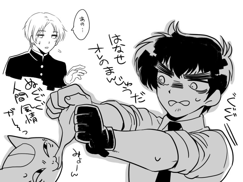 喧嘩してそうで可愛い 