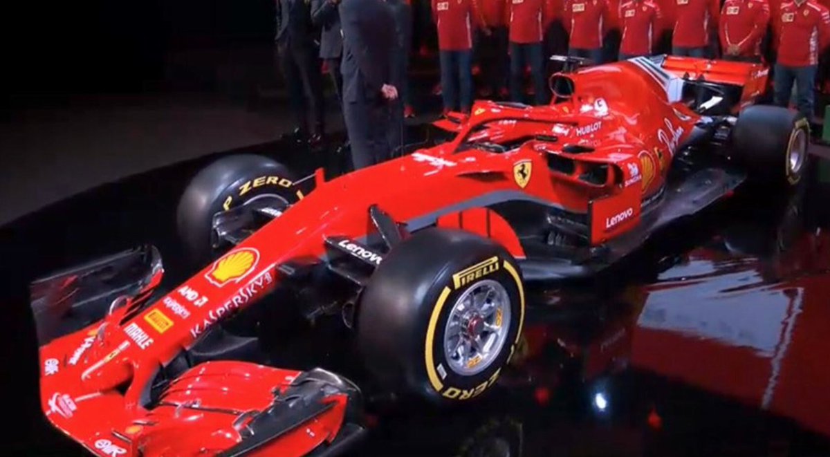 sullyvanf1c's tweet image. So here is the new Ferrari! Let’s just say it is very.....red