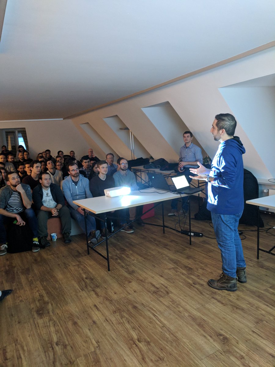 ki_labs_hq's tweet photo. We are super excited to share that our first Tech Meetup hosted in office went better than expected✌️We had python devs and data engineers from various backgrounds. Thanks to @PyData for their support 👏 https://t.co/KfsVEpoiC6