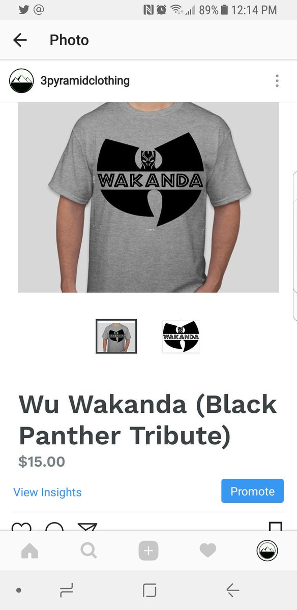 3PyramidShirts's tweet photo. SHOP #3pyramidclothing NOW #WakandaForever link in my bio https://t.co/CX369sYQgx
