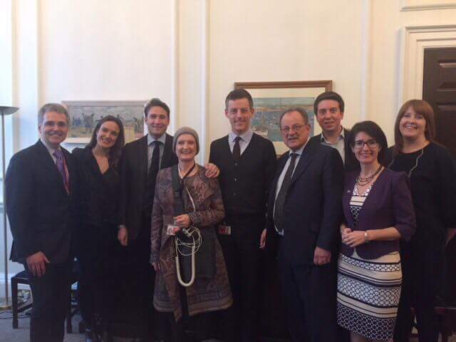 Huge progress for brain cancer patients today. Thanks to Gov, friends &amp; many more for commitment to create a new future to beat this disease