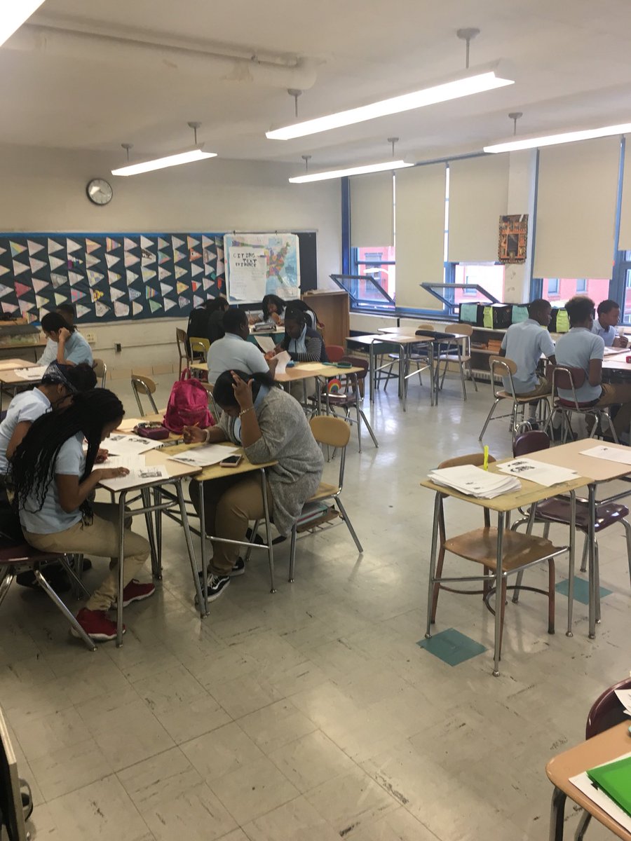 baba_olumiji's tweet image. This morning in #SocialStudies Class 804 did a phenomenal job working in #smallgroups to learn about the #socialprograms of the #BlackPanther Party ....credit our 7th grade SS teacher Ms McKay for providing the idea to switch out to a small group model #BlackHistoryMonth2018 🙌🏾