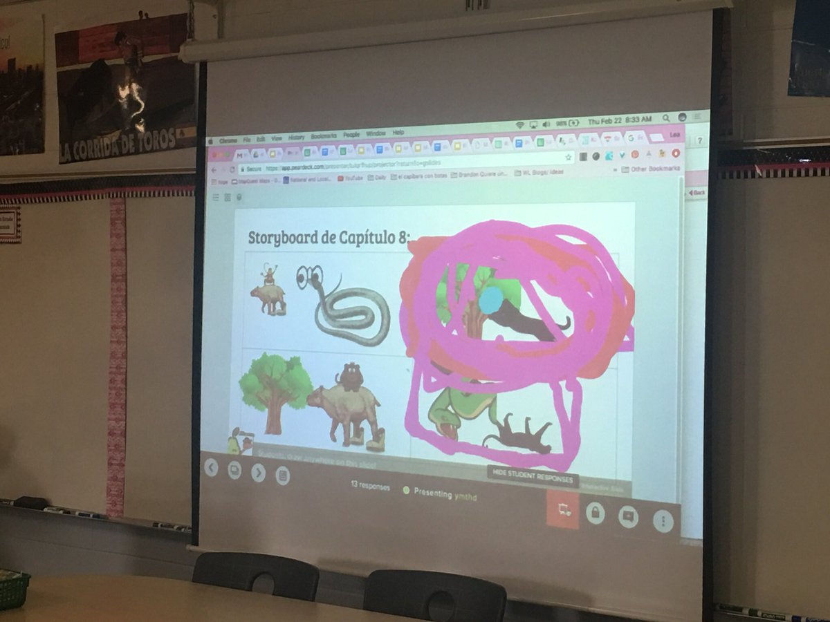 srafrazier's tweet photo. Love that @PearDeck allows you to see real time responses anonymously in a grid view or with all responses overlaid. #gamechanger https://t.co/Ewd8rI1eFN