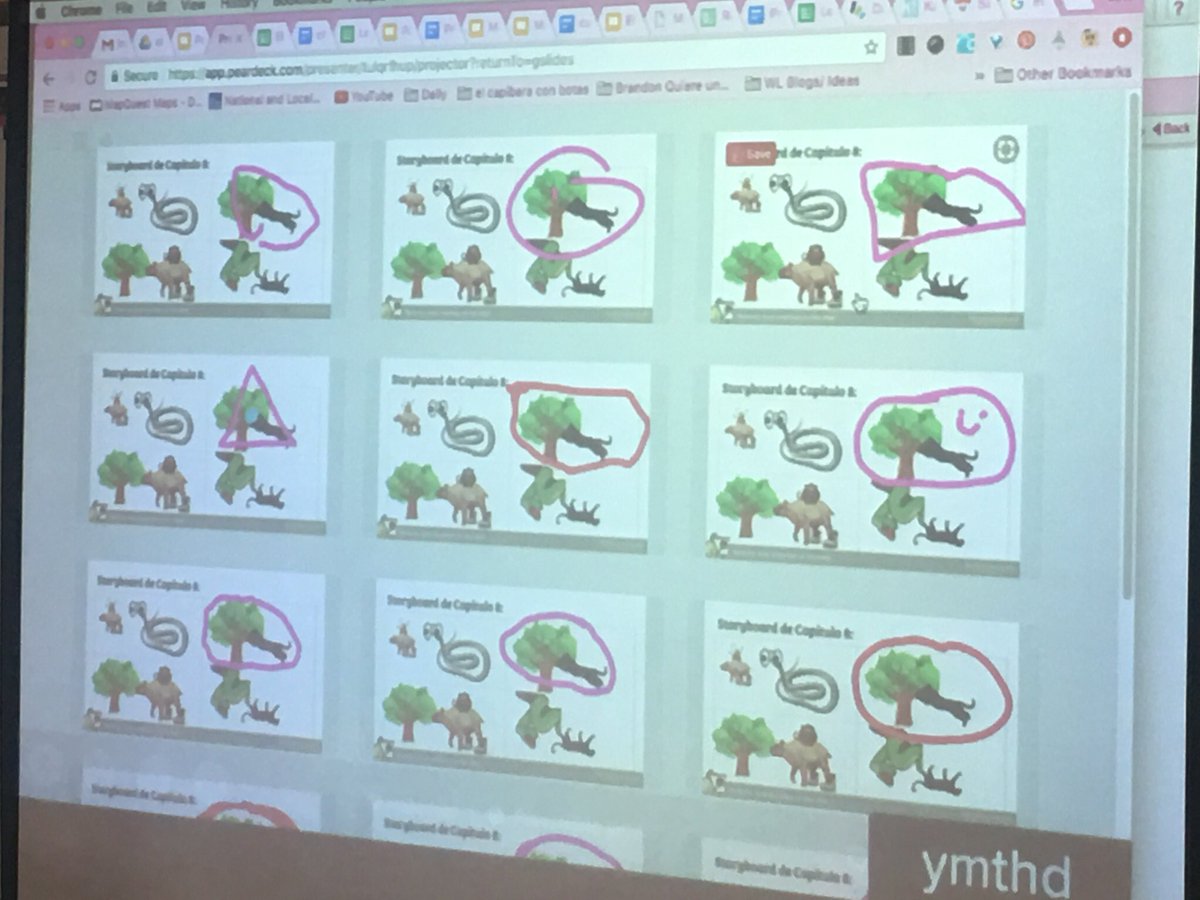 srafrazier's tweet photo. Love that @PearDeck allows you to see real time responses anonymously in a grid view or with all responses overlaid. #gamechanger https://t.co/Ewd8rI1eFN