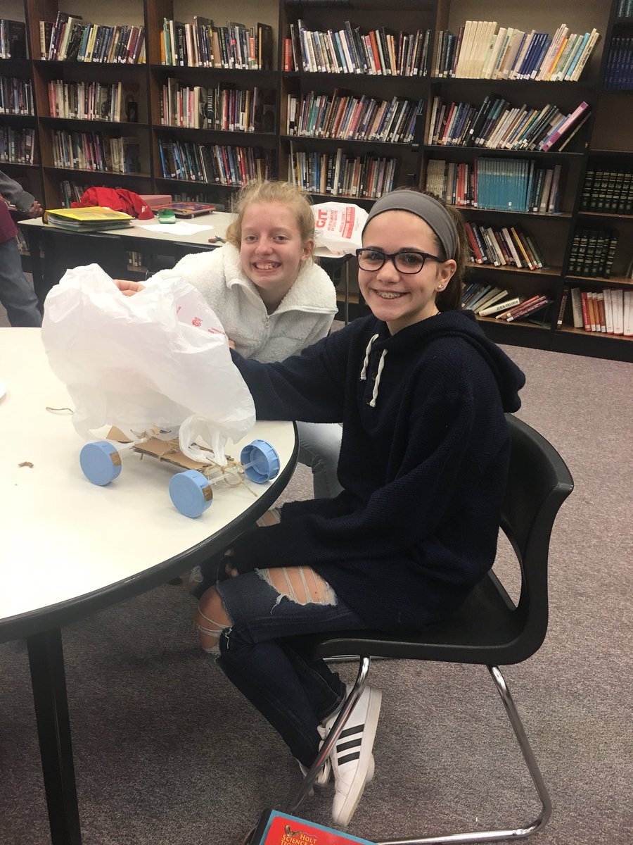 7th grade science students are creating their own version of the Mars Rover.