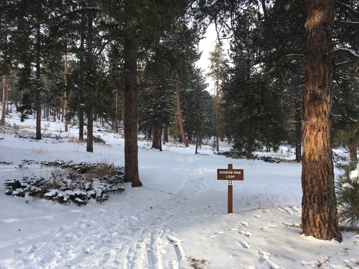 JCOSRanger15's tweet photo. Trail status update for #FlyingJRanch: Snow/ice with current temps at 15 degrees. Foot traction device highly recommended. @JeffcoOpenSpace #jeffcotrails https://t.co/I2jLqbv8Oa