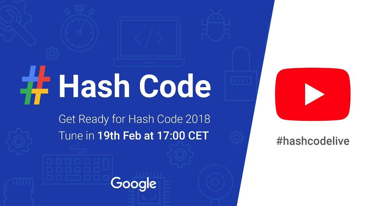 jennski's tweet image. Who&apos;s ready for #HashCode2018?! Registration closes on Feb 26. Get ready by watching this video. buff.ly/2omULxB #GoogleTechIE @itnuigalway @csisul @ucccs @LYITcomputer @SEEECSaatQueens @ditcomputing @dcucomputing @UCDCompSci @SchoolofICA @DeptCS