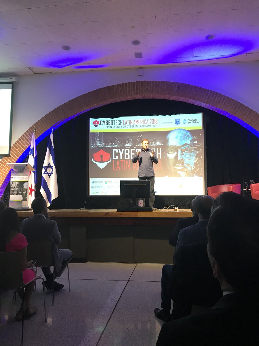 MariGuizado's tweet image. En #CyberTechLatam con Ziva Viram @IsraelinPanama