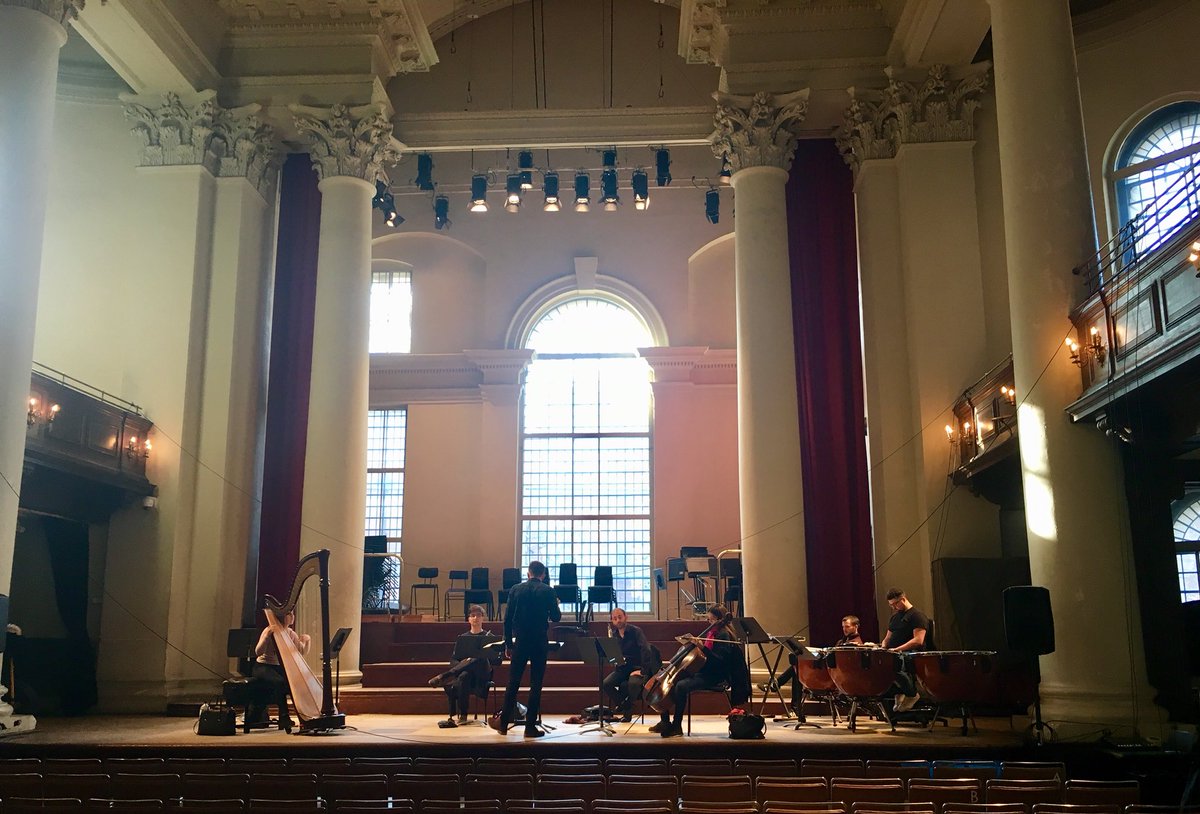 theLCSmusic's tweet image. Our players are sounding fabulous in this beautiful space. Choir arriving on stage very soon! #LCSIntoNightTime #johnrutter #requiem #behindthescenes