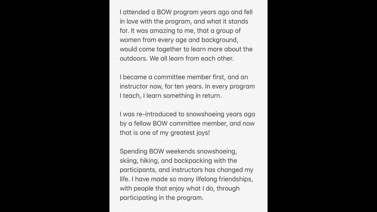 BOWMichigan's tweet photo. Meet Your Instructor Series: Sandy Kivela, volunteer committee member and instructor https://t.co/KP3pqdwUg4