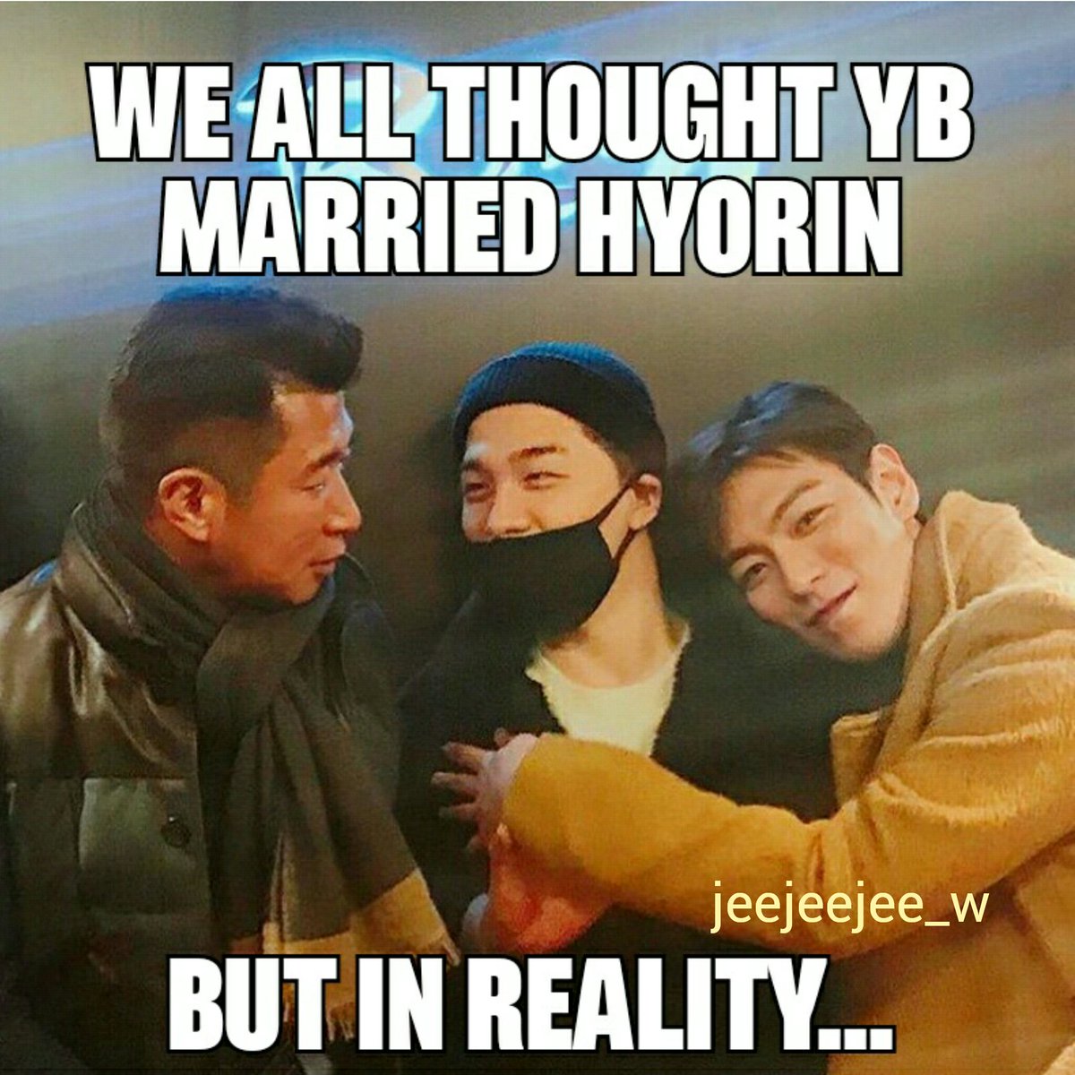 AngieGirl90's tweet photo. I just had to! lmao hahaha #DopeWeddingCongratz #taeyang #youngbae #YB #TOP #bingutop #TABI #BIGBANG #VIP #OT5 #BIGBANGFOREVER #vipfandom #kpop #YGstan #KWONJIYONG #Seungri #DAESUNG @Realtaeyang #사랑해요 #missyoubigbang #bigbangmadevip #vipmadebigbang https://t.co/XKjoZDinSA