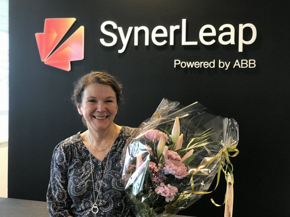 Our superstar <a href="/Laila_Wadstedt/">Laila Wadstedt</a> is retiring after 43(!) years with ABB. Laila has been with SynerLeap from our start in 2016 and is one important reason why everything works so well. 
Laila, thanks for everything, we wish you all the best for the years to come! 
/The SynerLeap team