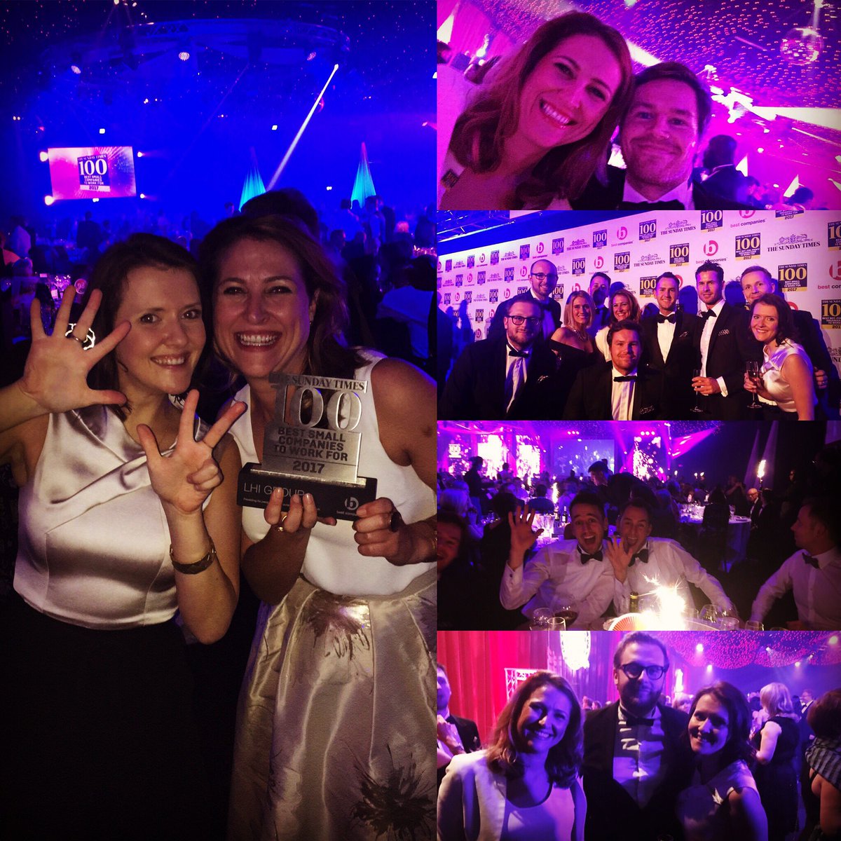 AnneMarieButts1's tweet photo. #TBThursday a year ago when we were 2017 8th Best Company to work for in the UK. We haven’t entered this year but we’ll be back again in 2018! #greatnight out. Good luck to the entrants this year @bestcompanies https://t.co/JkCa9aNJjH