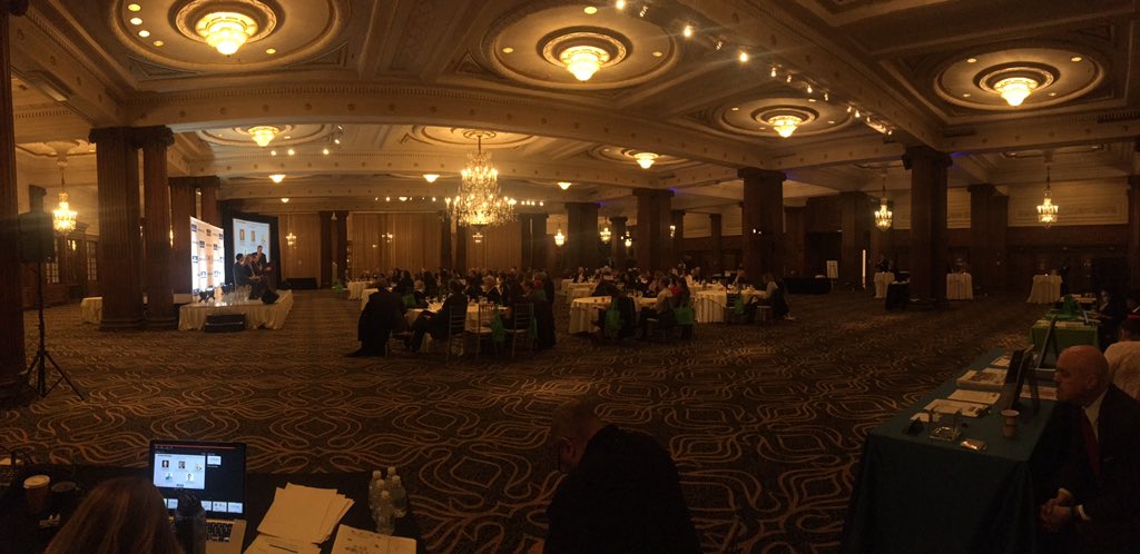 PHLBizJournal's tweet photo. The view this morning #phlcancersummit https://t.co/CCVuAAnKVk