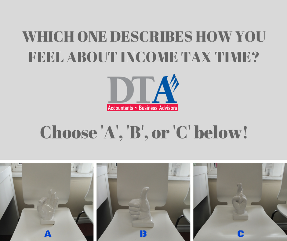 Are you A - OK! or B - Wicked!, or C - Praying to The Tax Powers That Be? #taxes #IncomeTax #Muskoka #Gravenhurst